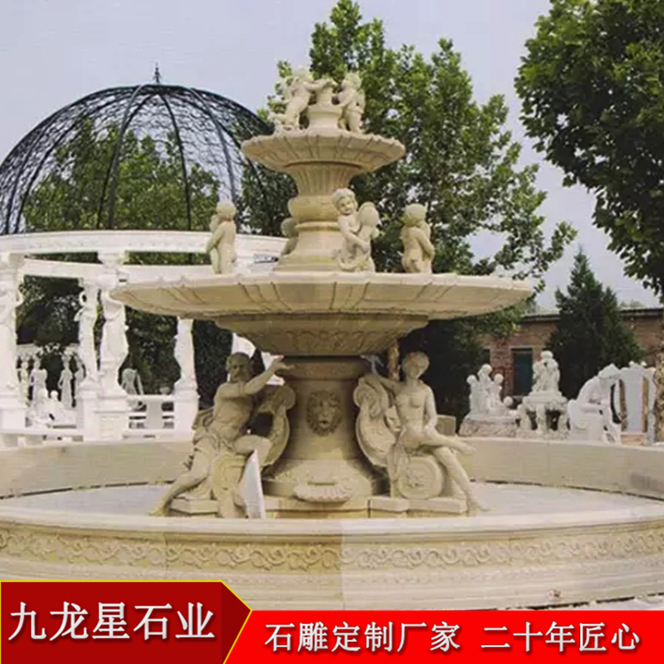 一件石雕噴泉水景_石雕噴泉多少錢(qián)