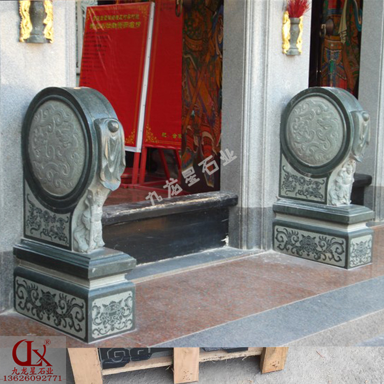 大門口石雕抱鼓石與門當戶對的故事