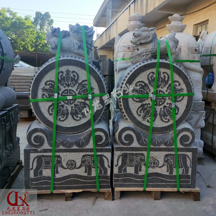 大門口石雕抱鼓石與門當戶對的故事