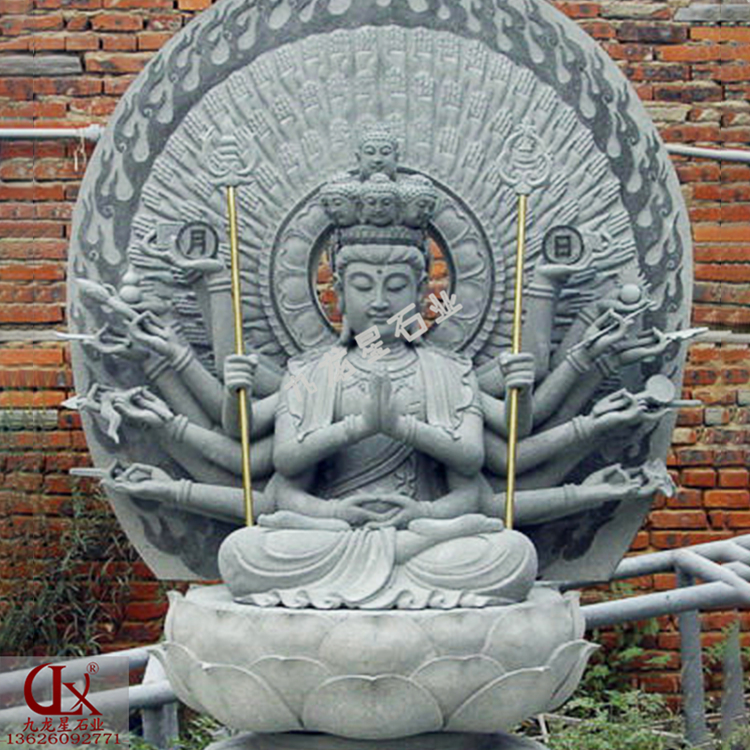 大型石雕觀音菩薩之選料方法