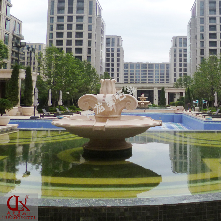 各種石材噴泉雕塑與石雕噴水池的結(jié)合圖片