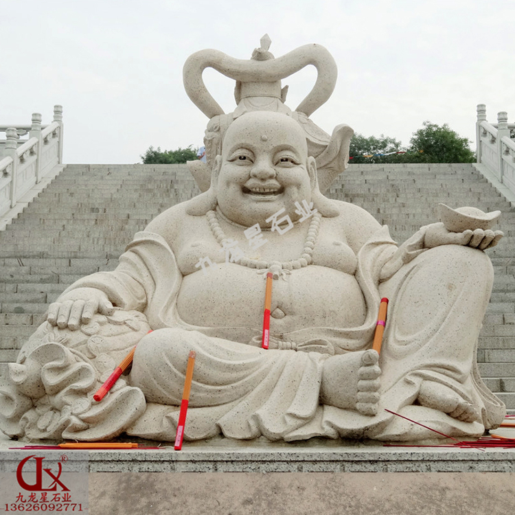 石雕大肚彌勒佛雕刻圖片的一些常見款式