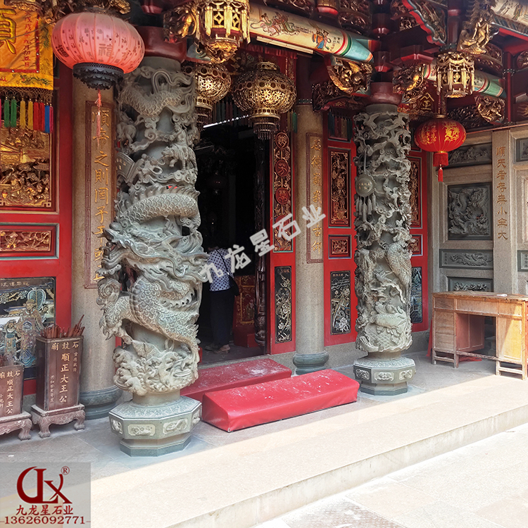 哪里有做石雕龍柱 寺廟龍柱廠家哪家好