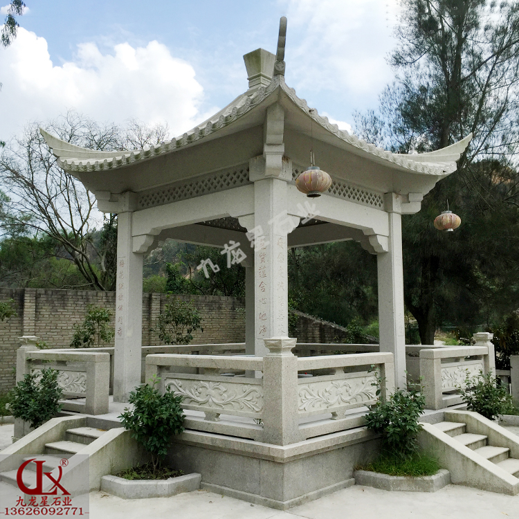 雙層石雕石亭子圖片的文化發(fā)展