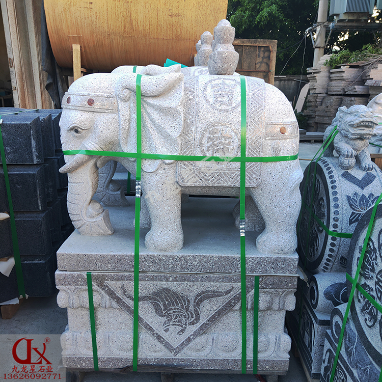 一對(duì)石大象圖片要多少錢(qián)