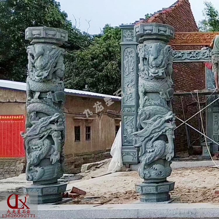 什么地方有賣石龍柱 寺廟石雕龍柱