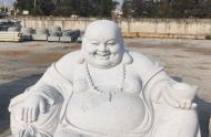 石雕大肚彌勒佛圖片雕刻工藝