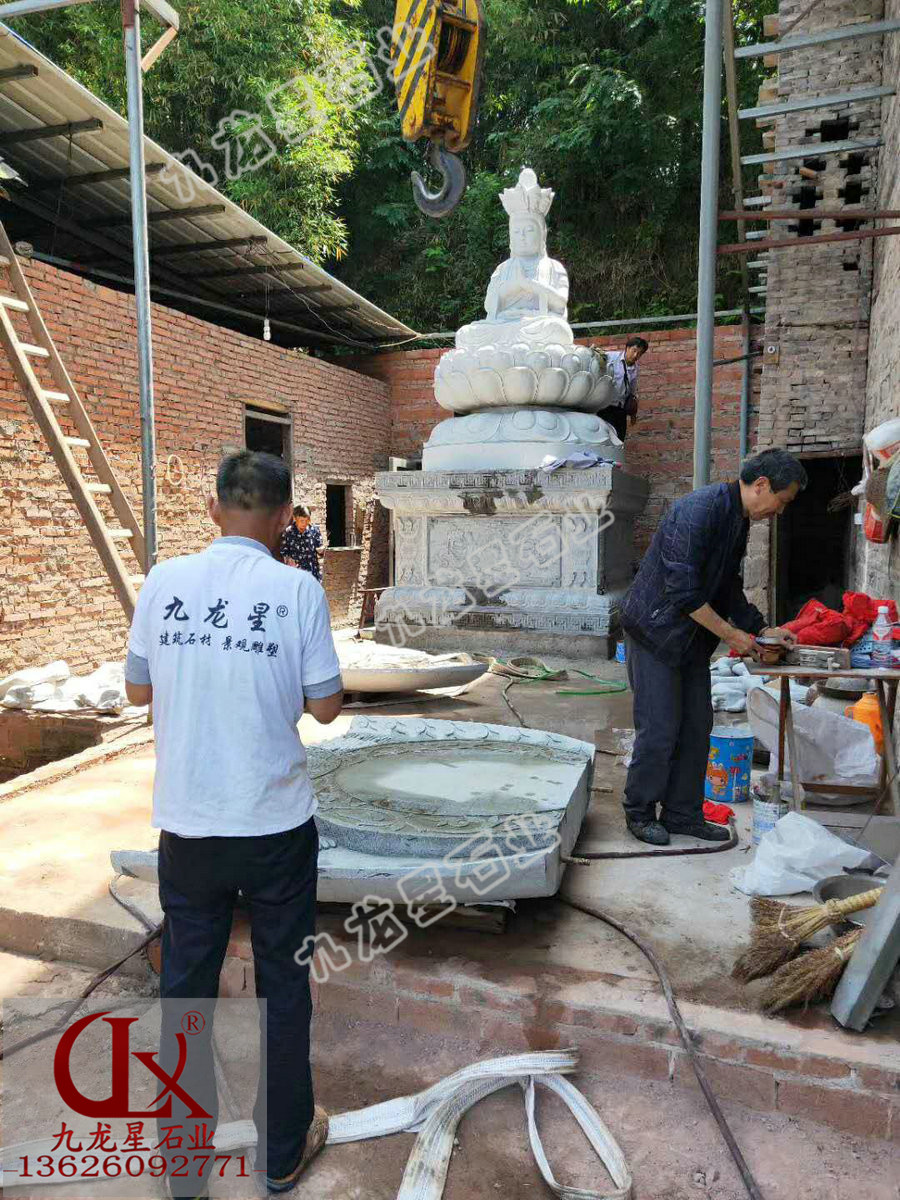 千手觀音石雕像 不含底座3.6米的石雕千手觀音